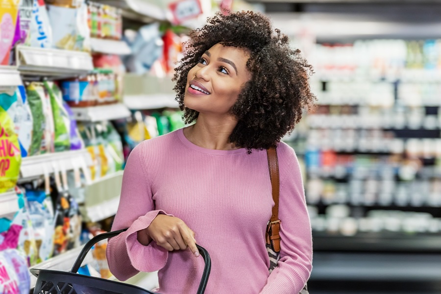 Background Music in Supermarket